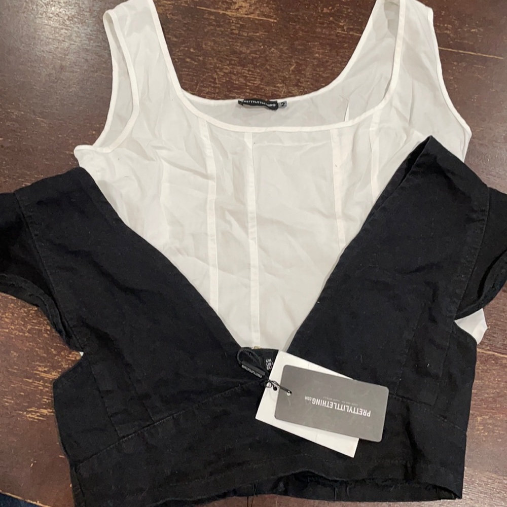 PrettyLittleThing tops